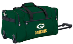 Wheeled Duffle Cooler-Green Bay