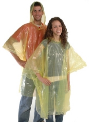 Emergency Poncho with Hood (Set of 20)