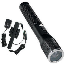 T4 Tactical Flashlight, Black Body, 4 Watt White Led