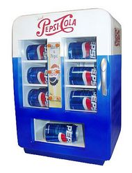 Nostalgia Electrics Pepsi Vending Machine