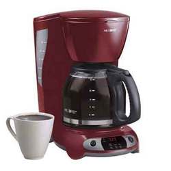 12c Coffeemaker- Red