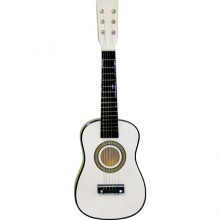 23 inch White Childrens Guitar