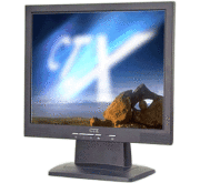 CTX X761A 17 inch 500:1 8ms LCD Monitor with Speaker (Black)