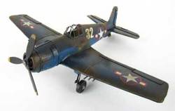 BLUE F6F HELL CAT PLANE