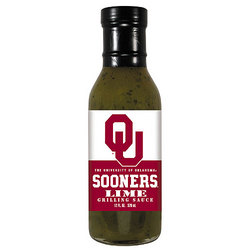 Oklahoma Sooners NCAA Lime Grilling Sauce - 12oz