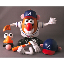 Atlanta Braves MLB "Sports-Spuds" Mr. Potato Head Toy