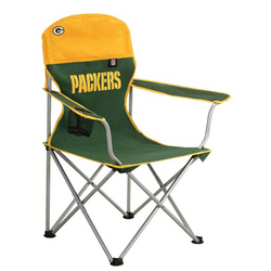 Green Bay Packers NFL Deluxe Folding Arm Chair by Northpole Ltd.