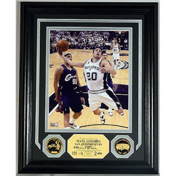 Manu Ginobili 2007 NBA Finals Photo Mint