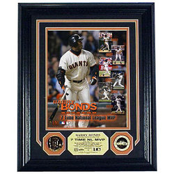 BARRY BONDS 7th MVP PHOTO MINT