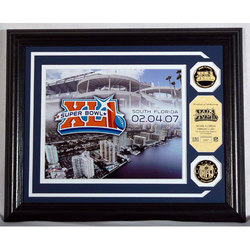 Super Bowl XLI Commemorative Photo Mint