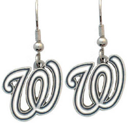 MLB Dangle Earrings - Washington Nationals