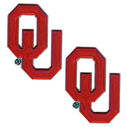 NCAA Studded Earrings - Oklahoma Sooners