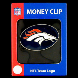 Large Logo Money Clip - Denver Broncos