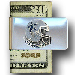 Sculpted & Enameled Pewter Moneyclips - Cowboys