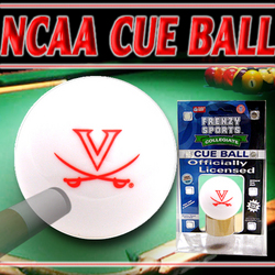 Virginia Cavaliers Officially Licensed NCAA Billiards Cue Ball by Frenzy Sports