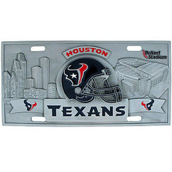 Houston Texans - 3D NFL License Plate