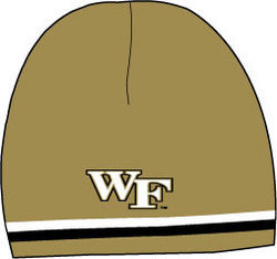 Wake Forest Short Knit Cap - Gold